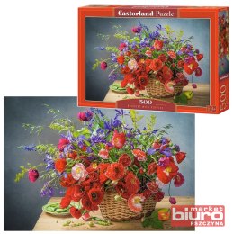 PUZZLE 500 EL. B-53506 BOUQUET WITH POPPIES