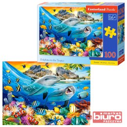 PUZZLE 100 B-111169 DOLPHINS IN THE TROPICS CASTOR