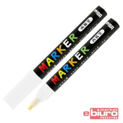 MARKER AKRYLOWY 1-2MM BIAŁY