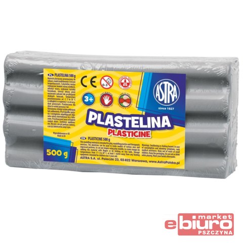 PLASTELINA ASTRA 500G POPIELATA