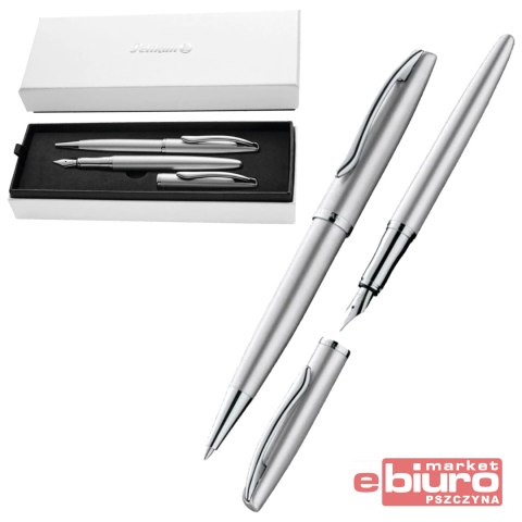 PIÓRO WIECZ+DŁUG JAZZ NOBLE ELEGANCE SILVER ETUI