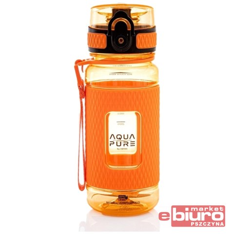 BIDON AQUA PURE BY 400ML NEON ORANGE ASTRA