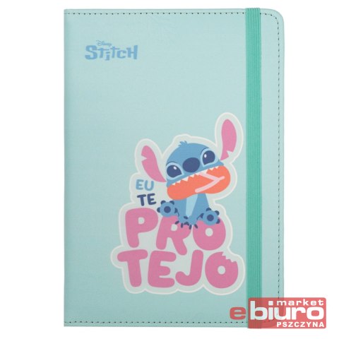 DISNEY FASHION NOTES A5 80K L Z GUM WZÓR 2 STITCH