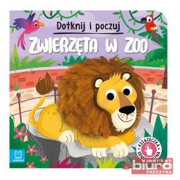 DOTKNIJ I POCZUJ. ZWIERZĘTA W ZOO.KSIĄŻECZKA SENSO