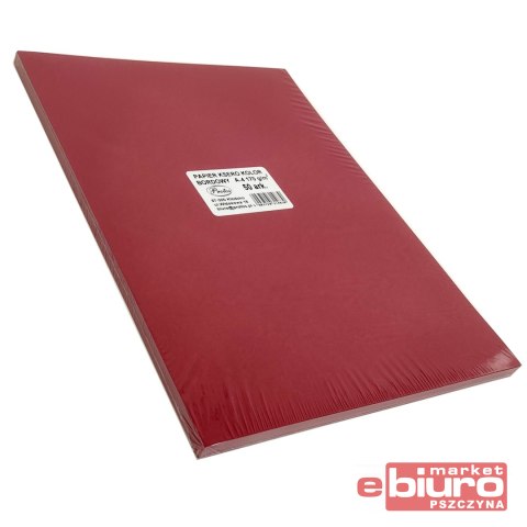 PAPIER KSERO KOLOR 170G/M A-4/50 BORDOWY PAPIER KSERO KOLOR 170G/M A-4/50 BORDOWY