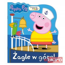 KSIĄŻECZKA ŚWINKA PEPPA - PRZYJACIELE Z BAJKI - ŻAGLE W GÓRĘ