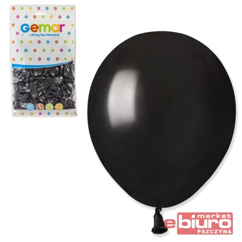 BALONY AM50 METAL 5" CZARNE 65/100SZT GODAN BALONY AM50 METAL 5" CZARNE 65/100SZT GODAN
