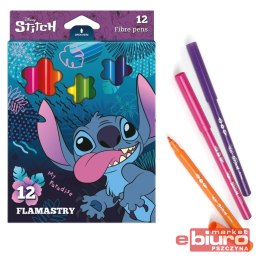 DISNEY CORE FLAMASTRY 12 KOL STITCH