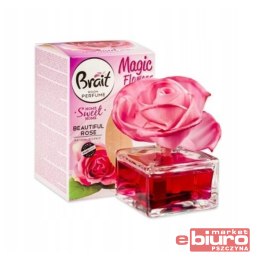 ODŚWIEŻACZ MAGIC FLOWER 75ML BEAUTIFUL ROSE BRAIT