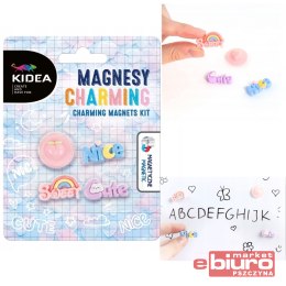 MAGNESY NA LODÓWKĘ TABLICE CHARMING 4 SZTUKI KIDEA