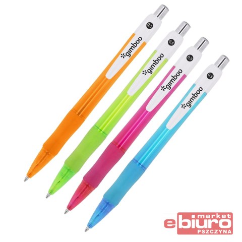 OŁÓWEK AUTOMATYCZNY GIMBOO 0,5MM MIX KOL. OŁÓWEK AUTOMATYCZNY GIMBOO 0,5MM MIX KOL.