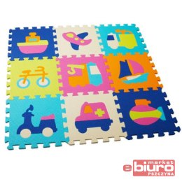 MATA PUZZLE PIANKOWE POJAZDY BPUZ9273 BIGTOYS