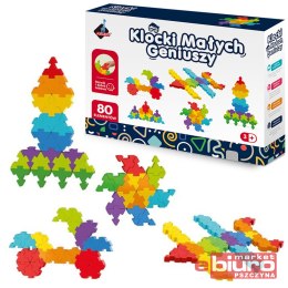 KLOCKI MAŁYCH GENIUSZY PUZZLE 80 EL ASKATO