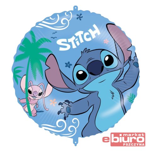 BALON FOLIOWY STITCH&ANGEL DISNEY 46CM GODAN BALON FOLIOWY STITCH&ANGEL DISNEY 46CM GODAN