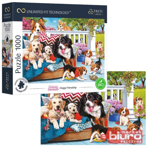 PUZZLE 1000 DOGGY FRIENDSHIP 6985 TREFL PUZZLE 1000 DOGGY FRIENDSHIP 6985 TREFL