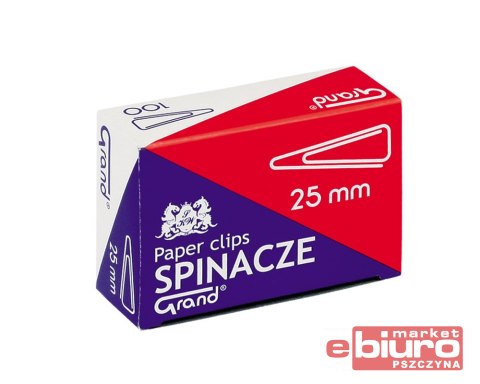 SPINACZE BIUROWE T-25 GRAND TRÓJKĄTNY 25mm