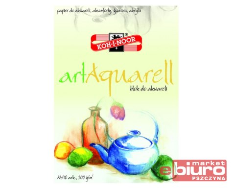 BLOK AKWARELOWY ART AQUARELL A4 10 KARTEK 300G