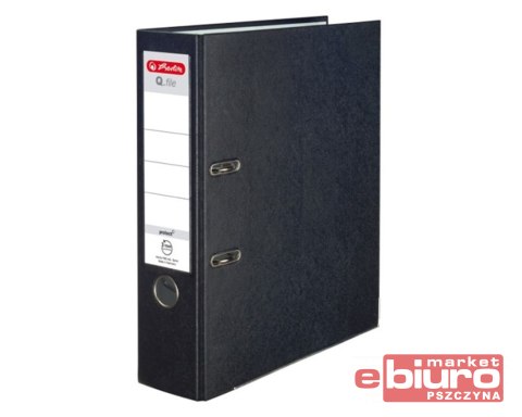 SEGREGATOR A4 8 CM CZARNY Q.FILE HERLITZ