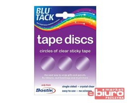 KRĄŻKI KLEJĄCE BOSTIK BEZBARWNE TAPE DISCS (120)