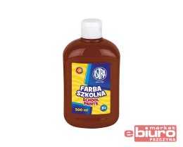 FARBA SZKOLNA ASTRA 500ML BRĄZOWA