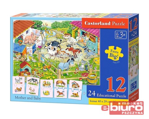 PUZZLE EDUKACYJNE MATKA I DZIECKO CASTORLAND