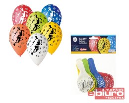 BALONY PREMIUM PIŁKARZE 12 ' /5 SZT GODAN