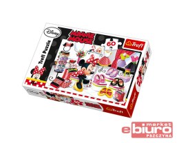 PUZZLE 60 ZAKUPOWE SZALEŃSTWO MINNIE TREFL 17225