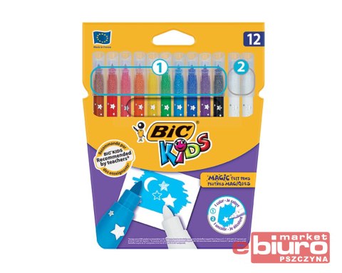 FLAMASTRY BIC KIDS MAGIC 10+2