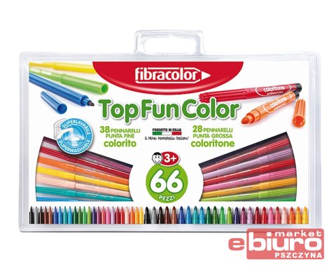 MAZAKI TOP FUN COLOR X 66 SZTUK ZESTAW