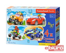 PUZZLE 4W1 B-043057 RIDE FOR FUN CASTORLAND