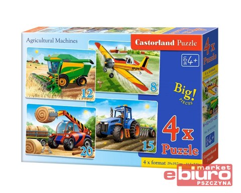 PUZZLE 4W1 B-041039 AGRICULTURAL MACHINES CASTOR