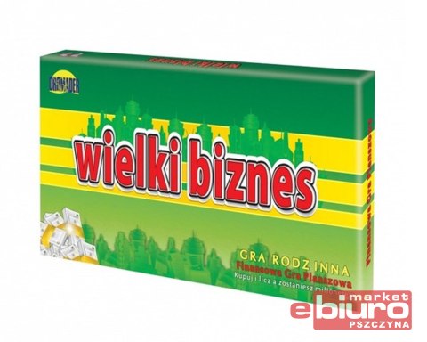 WIELKI BIZNES GRA EDUKACYJNA 6061 DROMADER