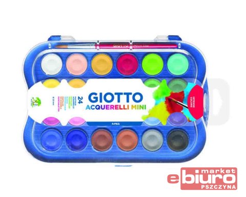 AKWARELE GIOTTO MINI 24 KOLORY BLISTER