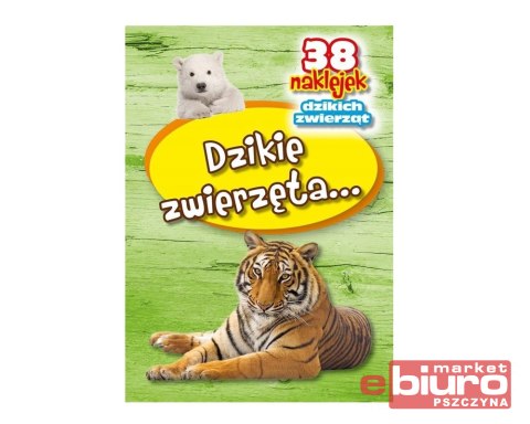 DZIKIE ZWIERZĘTA 38 NAKLEJEK MD