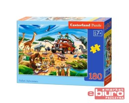 PUZZLE 180 EL. B-018390 SAFARI ADVENTURE CASTOR