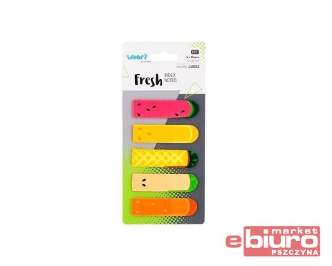 ZAKŁADKI INDEKS.SMART PET FRESH 12X45MM 5X25OWOCE ZAKŁADKI INDEKS.SMART PET FRESH 12X45MM 5X25OWOCE