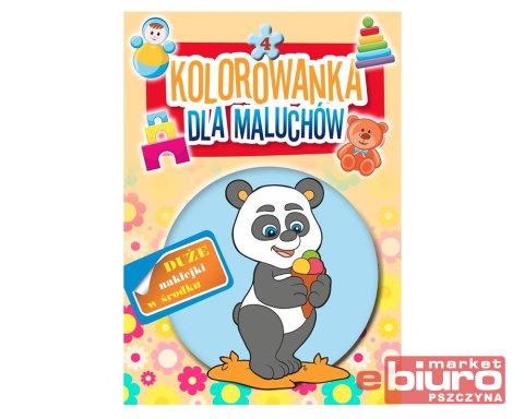 KOLOROWANKA DLA MALUCHÓW 4 MD