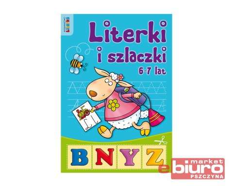 MALOWANKA LITERKI I SZLACZKI 6-7 LAT