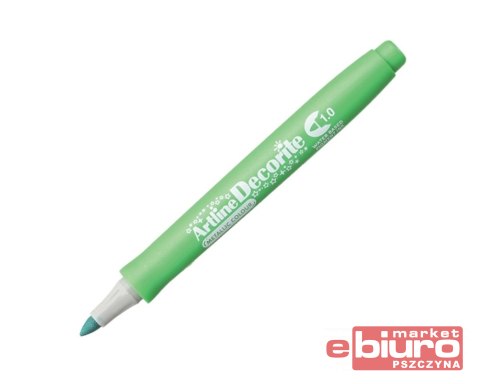 MARKER DECORITE 1MM METALLIC ZIELONY TOMA