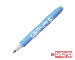 MARKER DECORITE1MM METALLIC BLUE TOMA