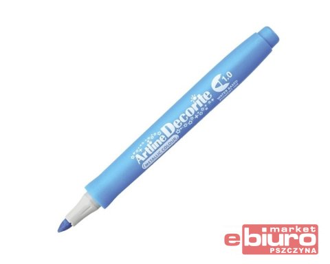 MARKER DECORITE1MM METALLIC BLUE TOMA