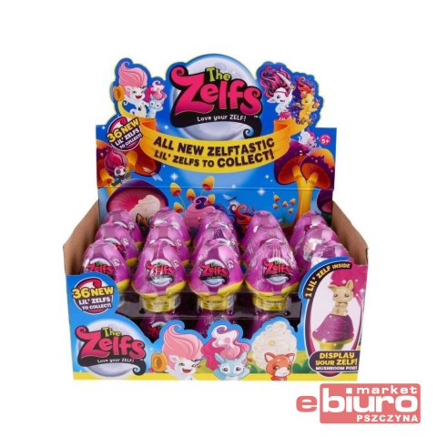 ZELFS MAGIA ELFÓW FIGURKA 4CM W GRZYBKU MIX ZELFS MAGIA ELFÓW FIGURKA 4CM W GRZYBKU MIX