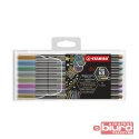 FLAMASTRY STABILO PEN 68 METALILIC ETUI 8 KOL.