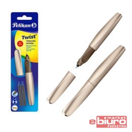 PIÓRO KULKOWE TWIST R 457 BRĄZOWE+2N/BL