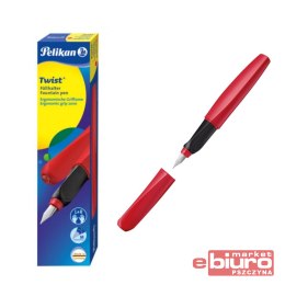 PIÓRO WIECZNE TWIST P457 M FIERY RED PELIKAN