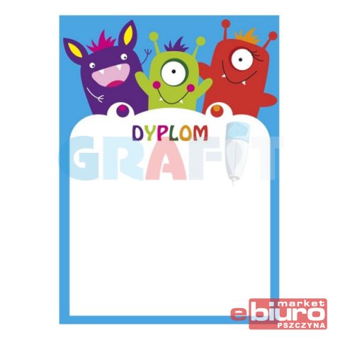 DYPLOMY DZIECIĘCE POTWORKI 6040927 DYPLOMY DZIECIĘCE POTWORKI 6040927