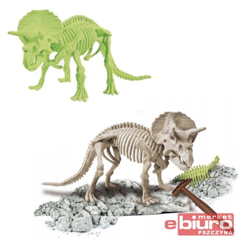 SKAMIENIAŁOŚCI TRICERATOPS 8928 FLUO CLEMENTONI SKAMIENIAŁOŚCI TRICERATOPS 8928 FLUO CLEMENTONI