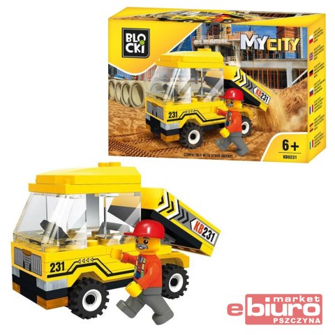 KLOCKI BLOCKI MYCITY MINI WYWROTKA KB0231