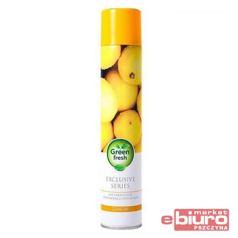 ODŚWIEŻACZ POWIETRZA GREEN FRESH 400ML LEMON