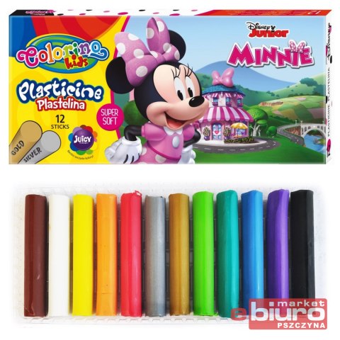 PLASTELINA 12 KOL. MINNIE COLORINO